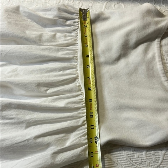 Forever 21 White Midi Dress with Spaghetti Straps. Size Medium. - Picture 8 of 8